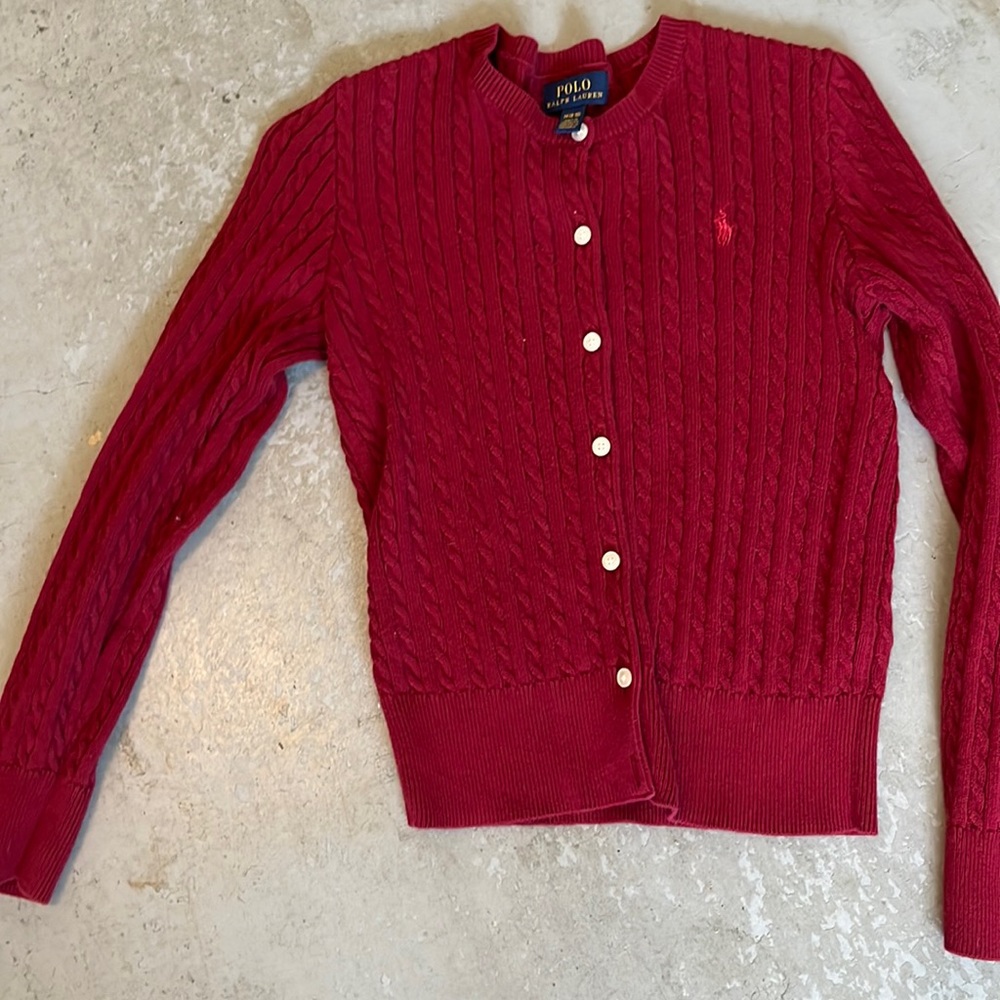 Polo cardigan